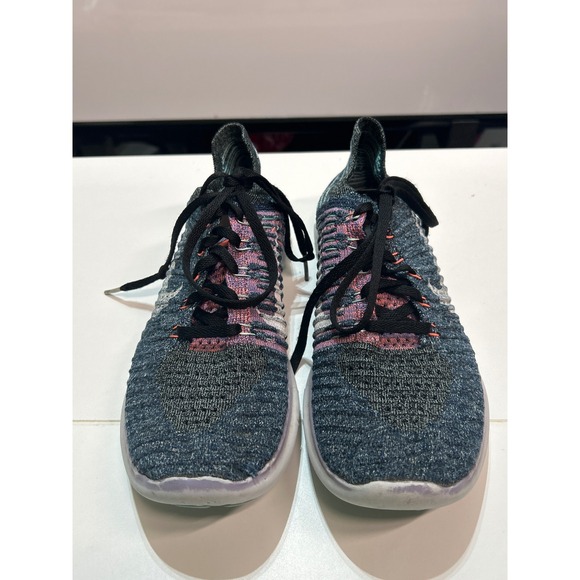 Nike Free RN Flyknit Running Shoes Multi Color Athletic Sneakers **READ** - Picture 1 of 8